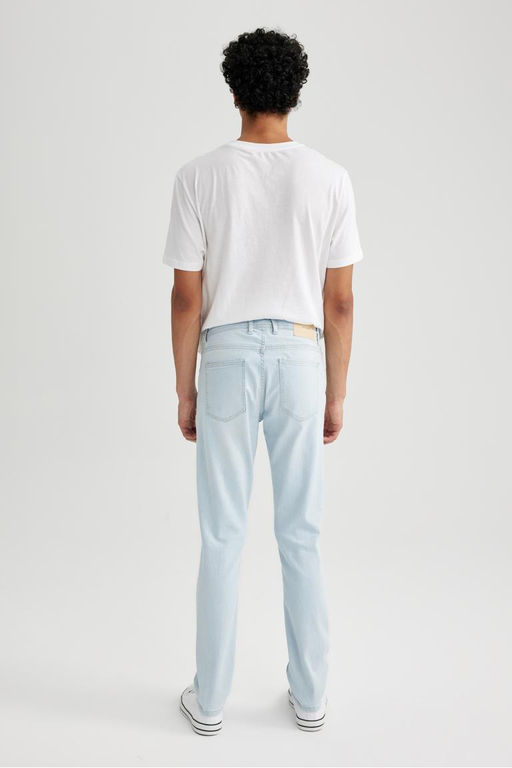 Джинсовые брюки скинни Carlo очень узкого кроя с нормальной талией и очень узкими штанинами - Defacto фото 7