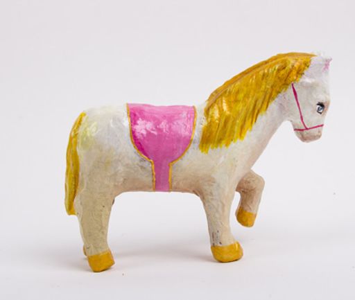 Заготовка для декорирования Love2art PAM-064 лошадь папье-маше 13.5 х 3.5 х 11.5 см фото 3