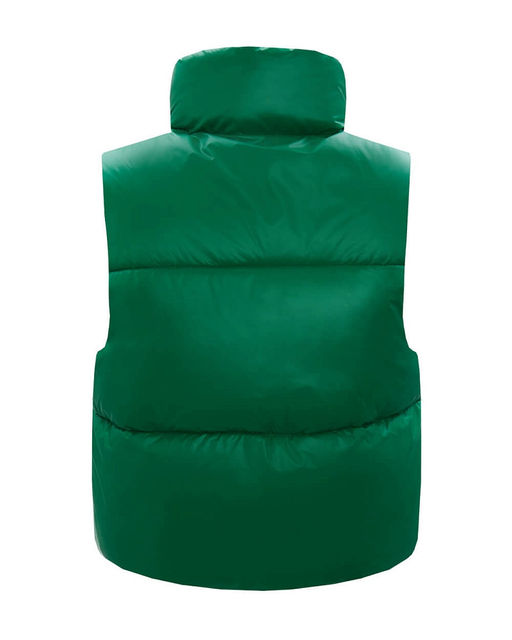 Зеленый утепленный жилет - Incity фото 9