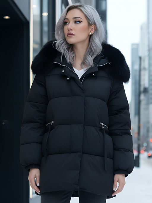 Куртка зимняя с мехом Бренд: Visdeer