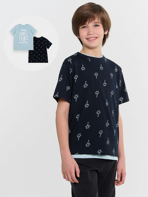 Футболки для мальчиков в наборе, 2 шт