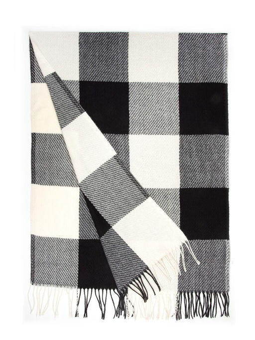 Палантин с классическим клетчатым принтом