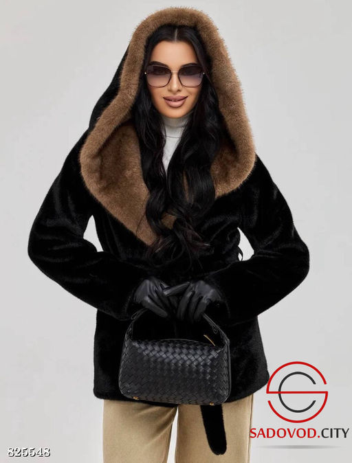 Шуба женская из искусственного меха