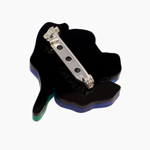 Брошь Крокус Blue - Orgalica фото 3