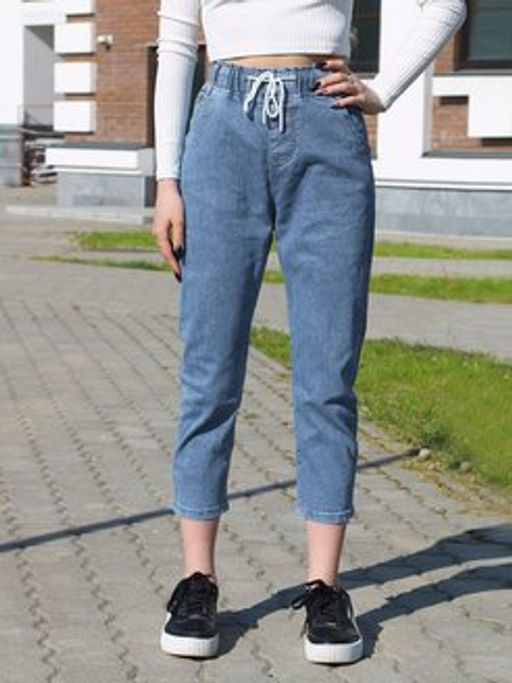 Джинсы жен.Джоггеры укороченный 7/8 Уценка_5817