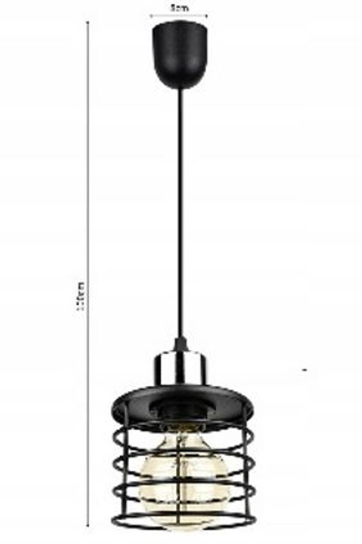 Люстра Подвес PP-000501-1BK