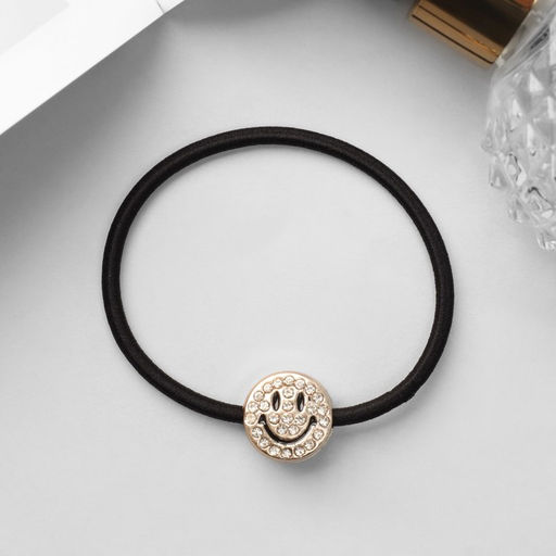 Цена за 12 шт. Резинка для волос «Одри», улыбка, 5 см, МИКС