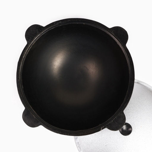 УЦЕНКА Казан чугунный, 12 л, плоское дно, нет крышки