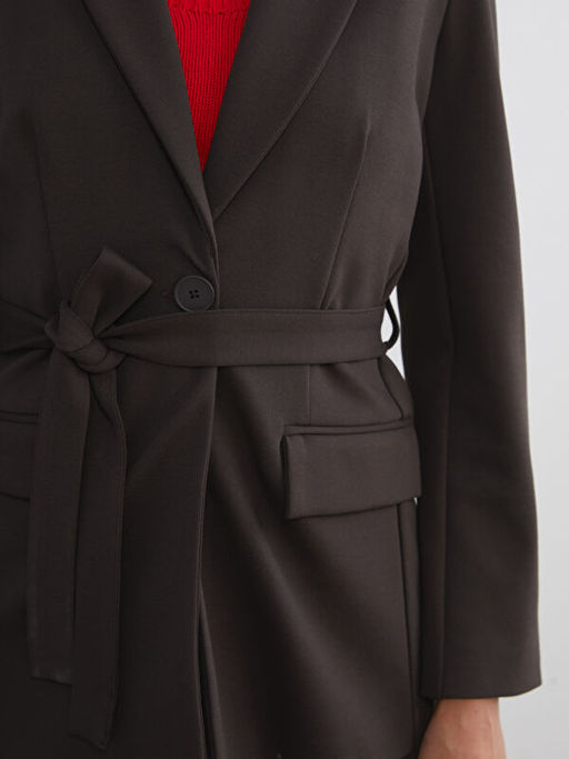 Beli Ku?akl? Kad?n Blazer Ceket