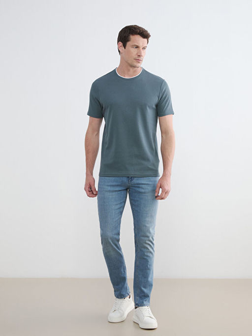 Bisiklet Yaka Erkek Ti??rt