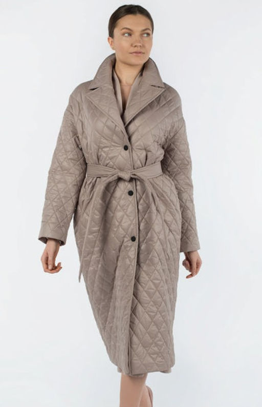 Пальто женское демисезонное (пояс) - El podio фото 9