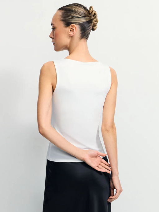 Базовый топ с широкими бретелями / Zarina  фото 5