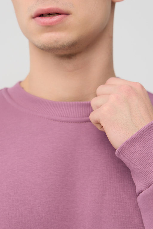 Джемпер, свитшот из мягкого футера с начёсом - Solo mio фото 4