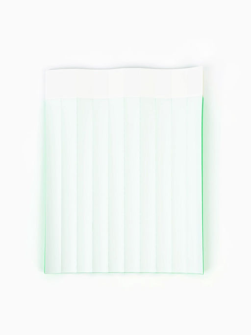 Браслеты бумажные зелёные, 24.5 см × 2 см, 100 шт.