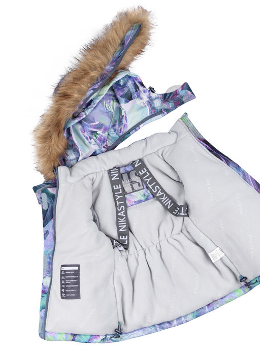 Костюм 7з1224 кофе/орхидея - Nikastyle фото 22