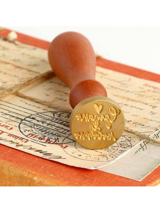 Сургучная печать «Сделано с любовью», 12.5×4×4 см