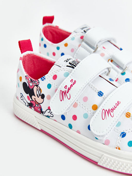Minnie Mouse Bask?l? K?z ?ocuk Spor Ayakkab? - Waikiki фото 3