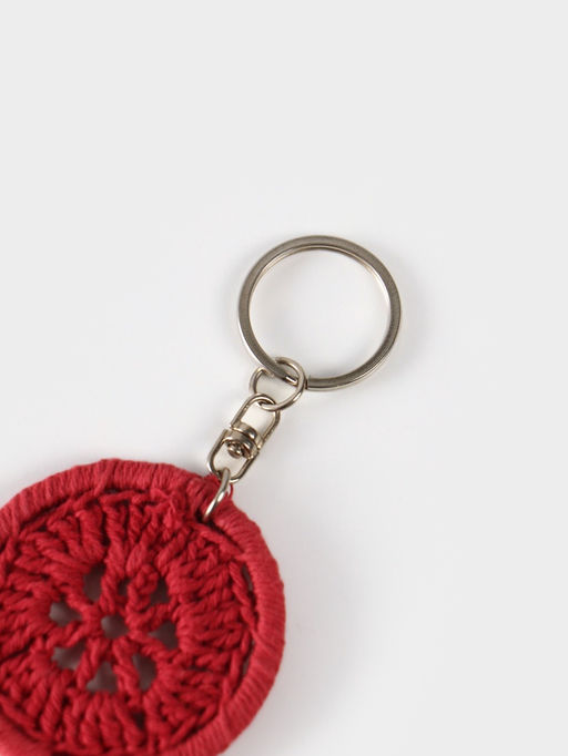 Брелок «Ловец снов», 19 см, бордовый