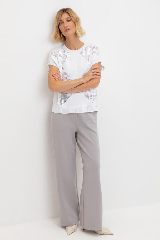 ЕВ 30193/белый джемпер жен