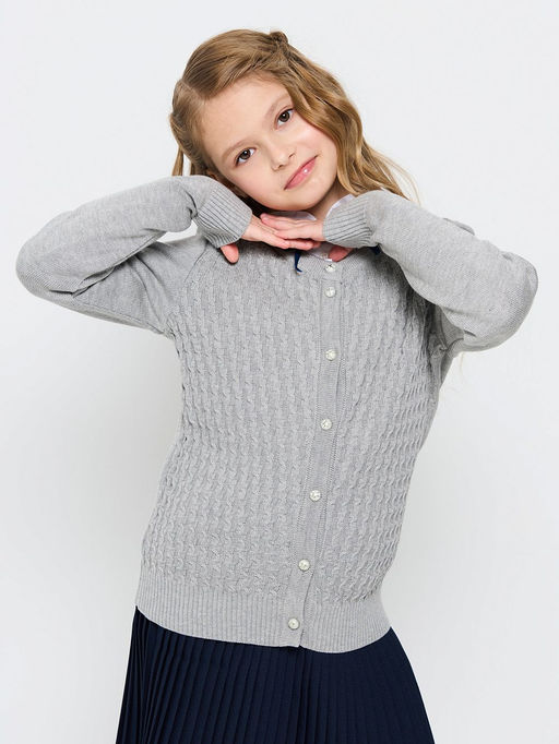 Жакет для девочек 5223-7071 - Vay kids школа фото 5