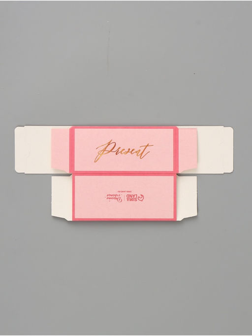 Цена за 5 шт. Коробка подарочная с окном «Подарок», 12×5.5×5.5 см, самосборная