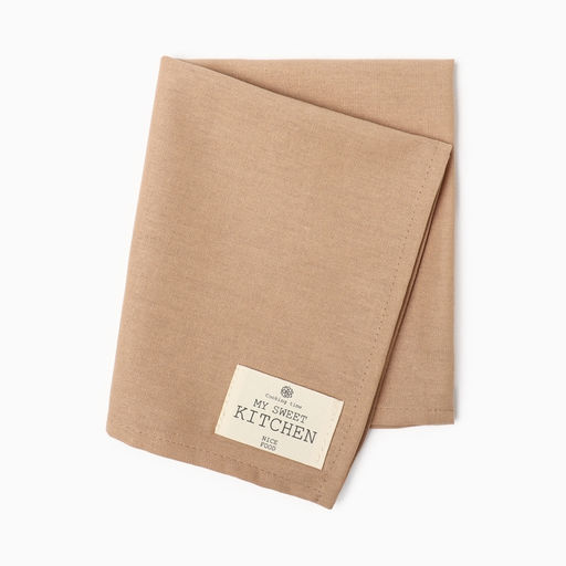 Полотенце Этель ECO, цв.бежевый, 40х68 см, 70% хл, 30% лён, 190 г/м2 фото 6