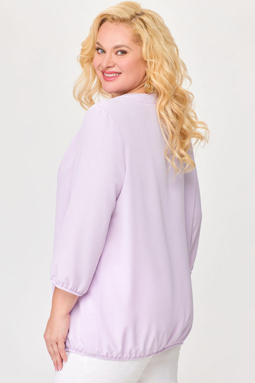 Блуза Swallow 803.2 черный+серебряный узор фото 518