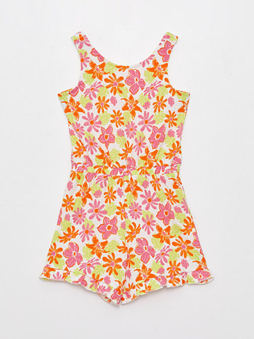 U Yaka Desenli K?z ?ocuk Tulum - Waikiki фото 2