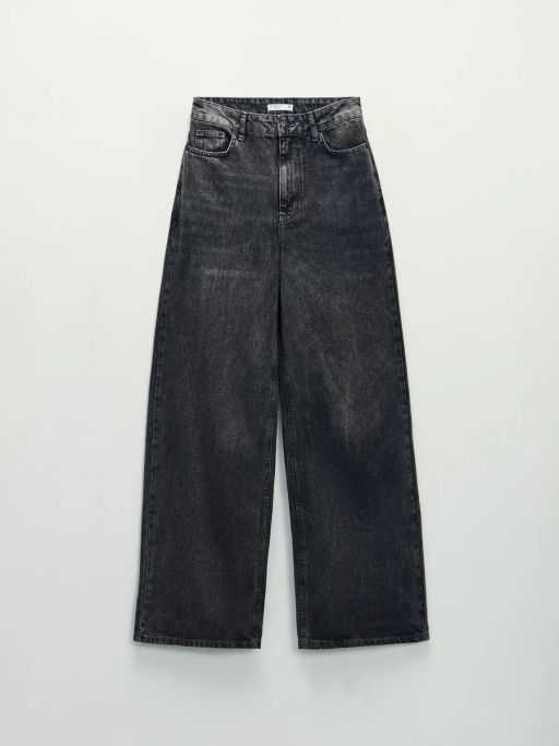 Джинсы wide leg с высокой посадкой / Zarina  фото 2