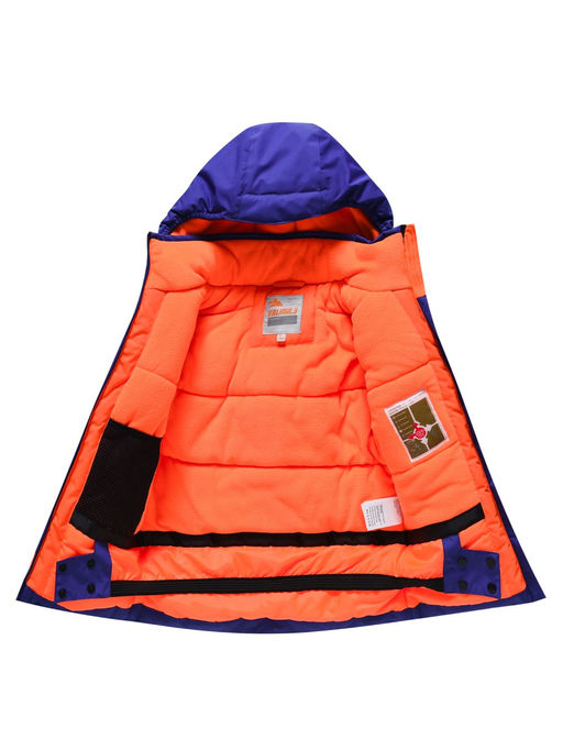 Горнолыжный костюм для мальчика оранжевого цвета 9317O - Valianly фото 5