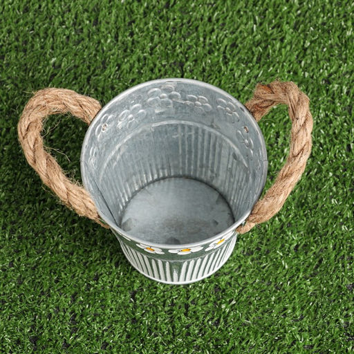 Кашпо «Ведёрко Фрейя», 11.5×11.5×10.5 см