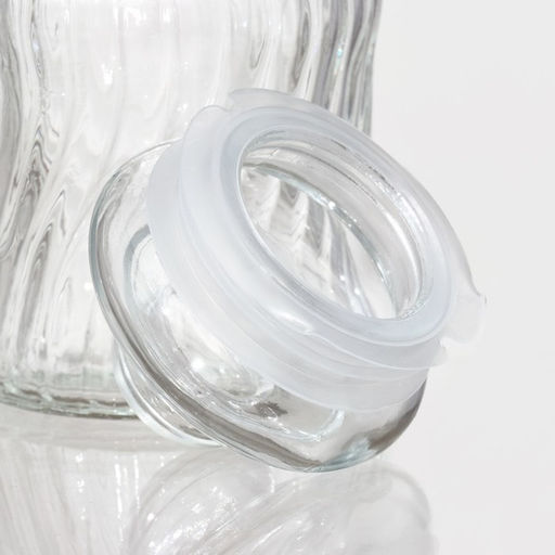 Банка для сыпучих Круговорот, 280 мл, 7.512.5 см, стекло - Simaland фото 3