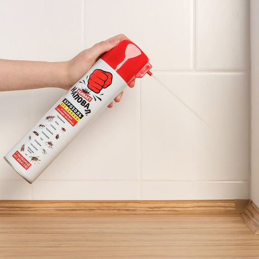 Инсектицидное средство Наповал, аэрозоль, дихлофос, 600 мл