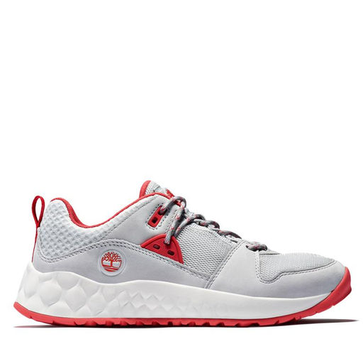 Кроссовки Timberland Solar Wave Low Fabric серые фото 4