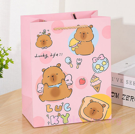 Подарочный пакет Капибара маленький - Купи слона фото 2