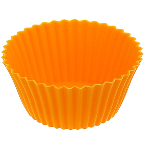 Форма для выпечки с тефлоновым покрытием 26х18см h2,8см, для 6 булочек, с индивидульными силиконовыми вставками 7х3см (Китай) - Домашняя мода фото 4