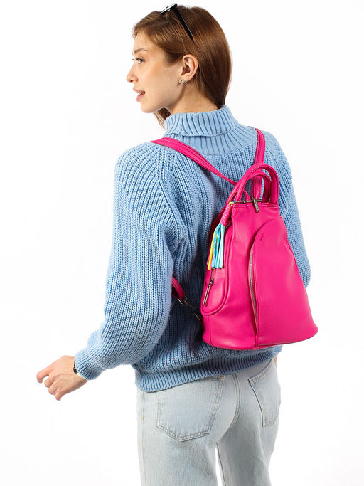 LACCOMA рюкзак Кэрри-L815-фуксия эко кожа хлопок
