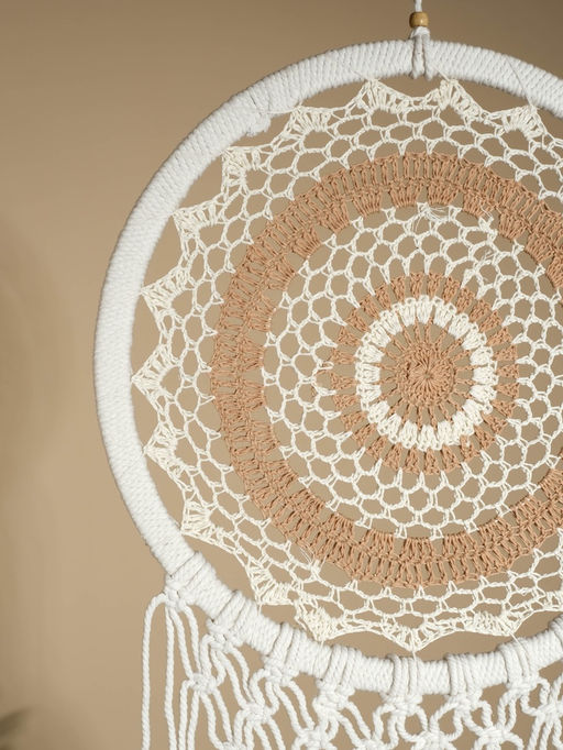 Ловец снов «Светлый цветок», 32×90 см