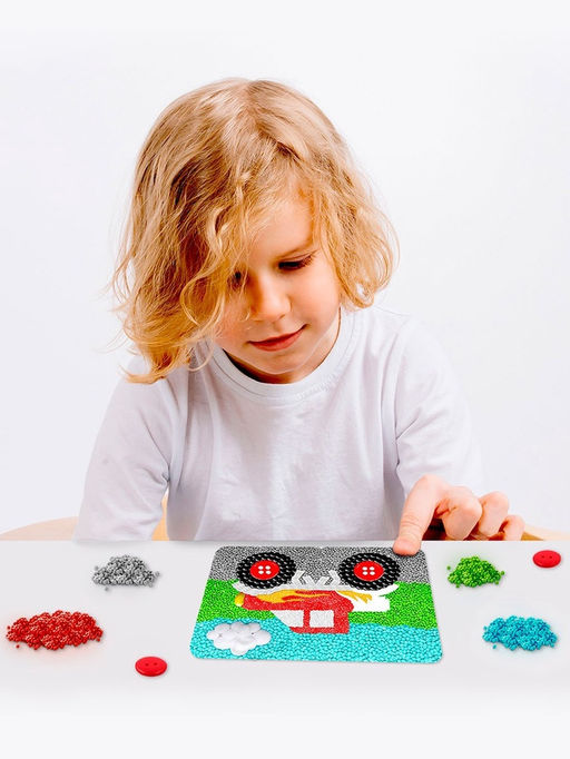 Цена за 2 шт. Набор для творчества «Липкая основа. Монстр трак»