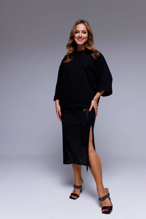 Джемпер AURA 2136-170 черный  фото 2