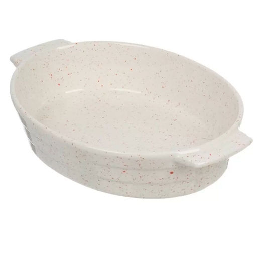 Форма для запекания керамика, 19.5х30.5х6 см, 1.4 л, овальная, Гранит, Y4-9026 (485997)