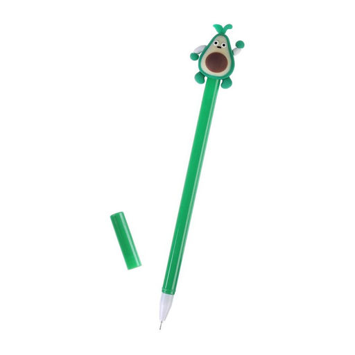 Цена за 12 шт. Ручка - прикол Calligrata «Ягоды/Фрукты», гелевая, МИКС