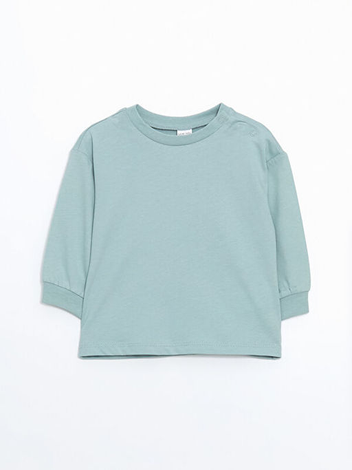 Bisiklet Yaka Erkek Bebek Ti??rt