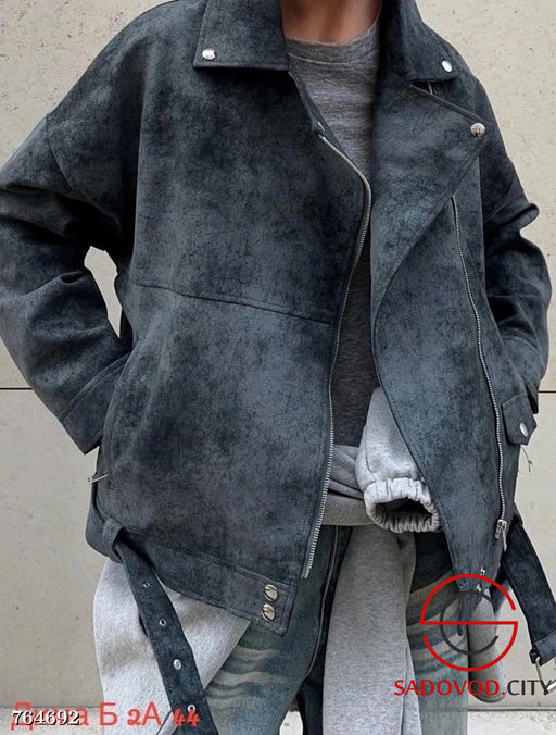 Женская весенняя куртка косуха - Bruno фото 4