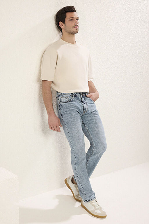 Mavi Straight Fit Jeans Kot Pantolon TMNAW23JE00023 - Trendyolmilla фото 2