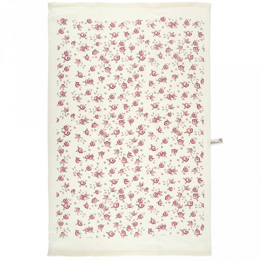 Полотенце кухонное махровое "Чаепитие" 40х60см, хлопок 100%, с петелькой, набор 2шт, цвета микс, на хангере (Китай)