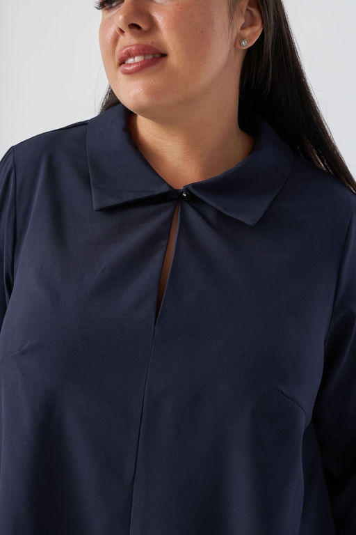 Блуза Luxury Moda 1219 синий