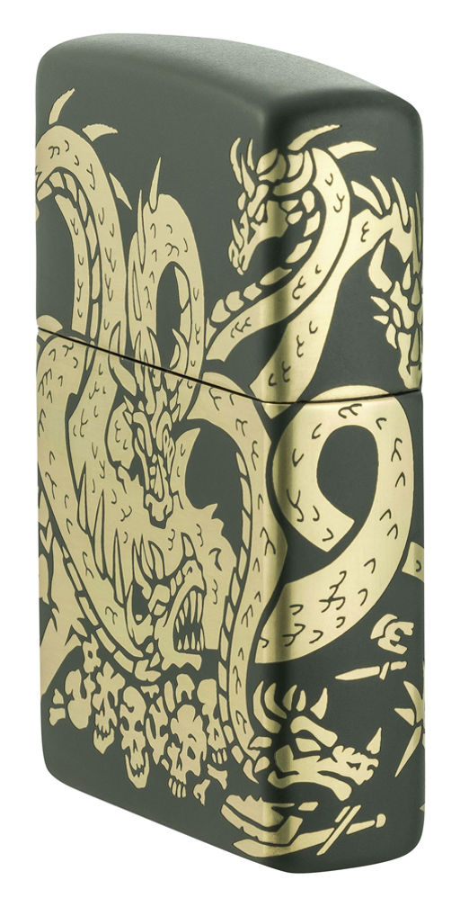 Зажигалка ZIPPO Дракон | Dragon Design 48907  фото 7