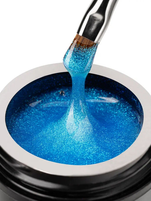 Manita Professional Гель моделирующий для ногтей с хлопьями юки / Builder Gel Euphoria №05, 15 мл