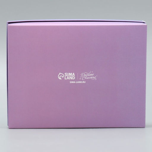 Коробка подарочная, упаковка, «Лаванда» 16.5×12.5×5 см